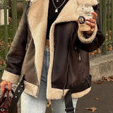 Aviara™ | Biker Jacket | Warm and Luxurious Winter Coat