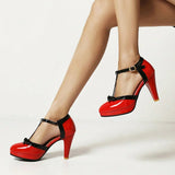 Vivienne - T-Strap Heels