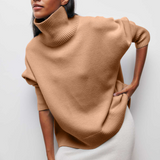 Winifred | Roll Neck Cable Knit Jumper