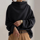 Beryl | Relaxed Mock-Neck Tops