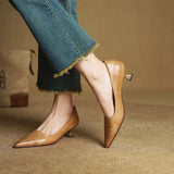 Anok High Heels Made of Genuine Leather