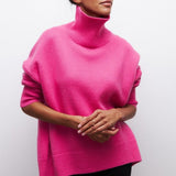 Winifred | Roll Neck Cable Knit Jumper