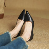 Anok High Heels Made of Genuine Leather