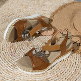 Comfortable Ergonomic Wedge Heel Sandals