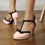 Vivienne - T-Strap Heels