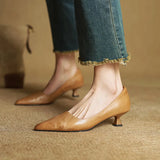 Anok High Heels Made of Genuine Leather