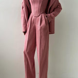 Dolce™ - Three-Piece Suit with Double-Breasted Blazer