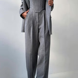 Dolce™ - Three-Piece Suit with Double-Breasted Blazer