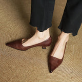 Anok High Heels Made of Genuine Leather