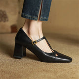 Elora High Heels in Genuine Leather