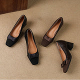 Chunky Heel Sandals Blair