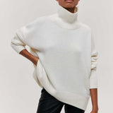 Winifred | Roll Neck Cable Knit Jumper