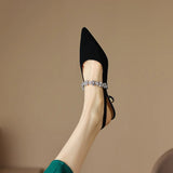 Elegant Low Heel Shoes Crysel