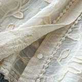 Prairie Embroidered Lace Shirt