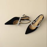 Elegant Low Heel Shoes Crysel