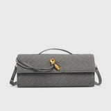 Melanie Classic Suede Shoulder Bag