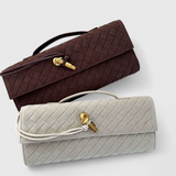 Melanie Classic Suede Shoulder Bag