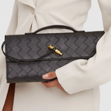 Melanie Clutch with Golden Knot Detail