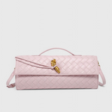 Melanie Clutch with Gold Knot Detail