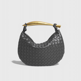 Gerda Bolso Woven with Golden Handle