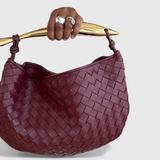 Gerda Bolso Woven with Golden Handle