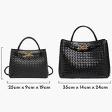 Indigo Woven Daily Bag