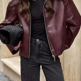 Leather Bomber