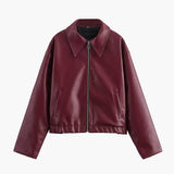 Leather Bomber