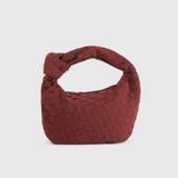 Remi Mini Woven Bag with Knot Detail