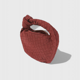 Remi Mini Woven Bag with Knot Detail