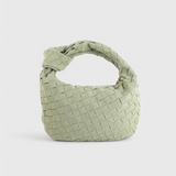 Remi Mini Woven Bag with Knot Detail