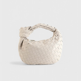 Remi Mini Woven Bag with Knot Detail