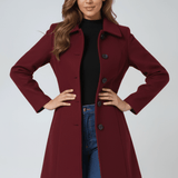 Helena | Women's Winter Coat with a Button
