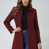 Helena | Women's Winter Coat with a Button