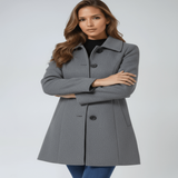 Helena | Women's Winter Coat with a Button