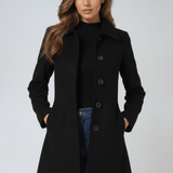 Helena | Women's Winter Coat with a Button