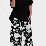 Aivy Two-Piece Floral Set with Relaxed Touch