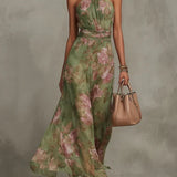 Green Petal Dress