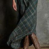 Valentina - Long Checkered Dress