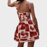 Sabella | Mini Dress with Flowers