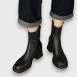 Fien – Classic Leather Ankle Boots