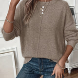 Ivy | Relaxed Split-Hem Jumper