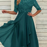 Autumn Lace Dress