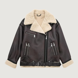 Aviara™ | Biker Jacket | Warm and Luxurious Winter Coat