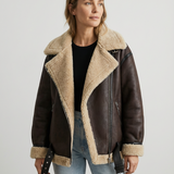 Aviara™ | Biker Jacket | Warm and Luxurious Winter Coat