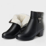 Rocío - Elegant and Comfortable Winter Ankle Boots with Zipper