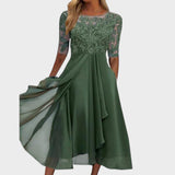 Gabhi – Midi Dress with Lace Details