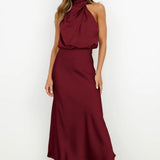 Chantal | Elegant Satin Dress