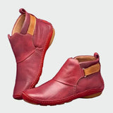 Orthopedic Leather Ankle Boots
