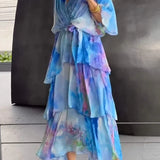 Soft Cape Dress